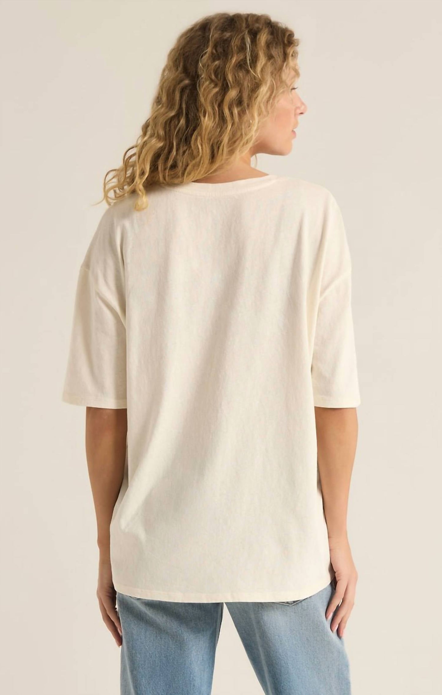 Z Supply - POPPY BEAR SOCAL OVERSIZED TEE