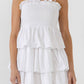 Endless Rose - Spaghetti Smocked Tiered Mini Dress