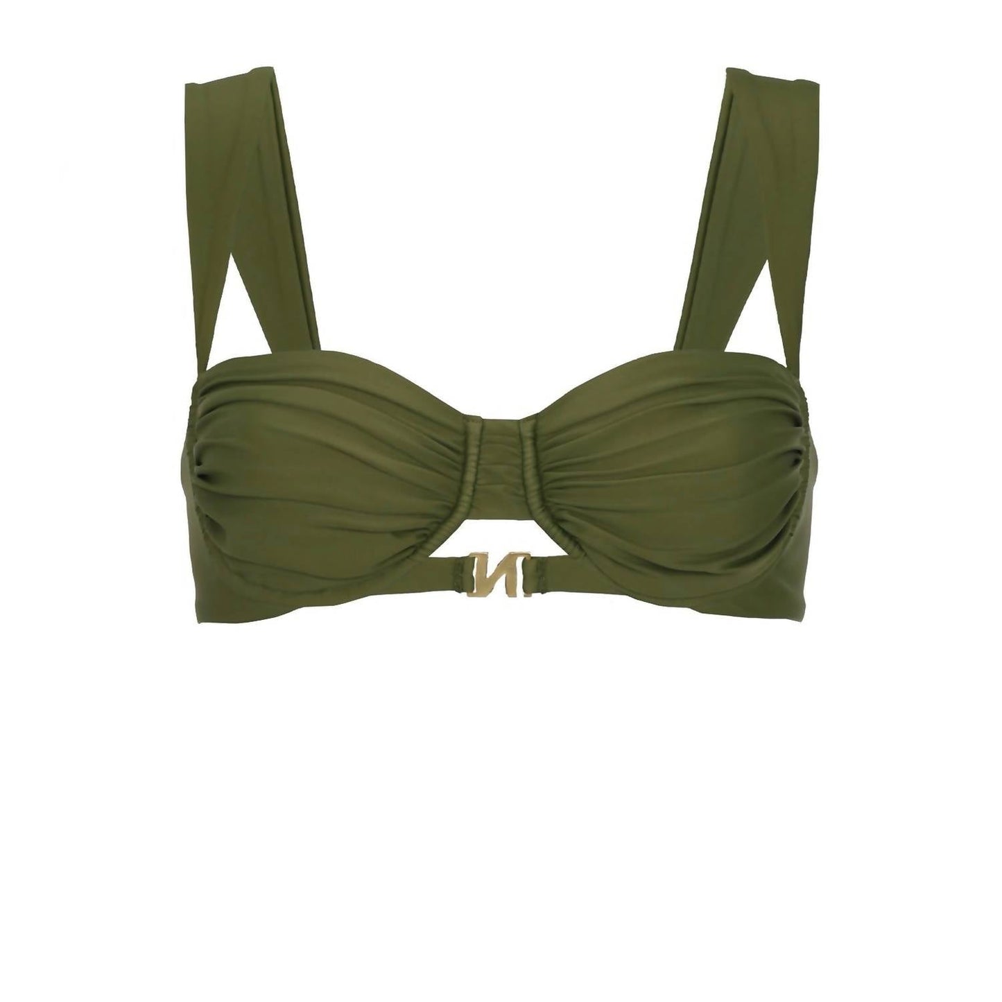 Nelblu - Travesia Pleated Bikini Top