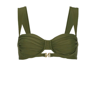 Nelblu - Travesia Pleated Bikini Top