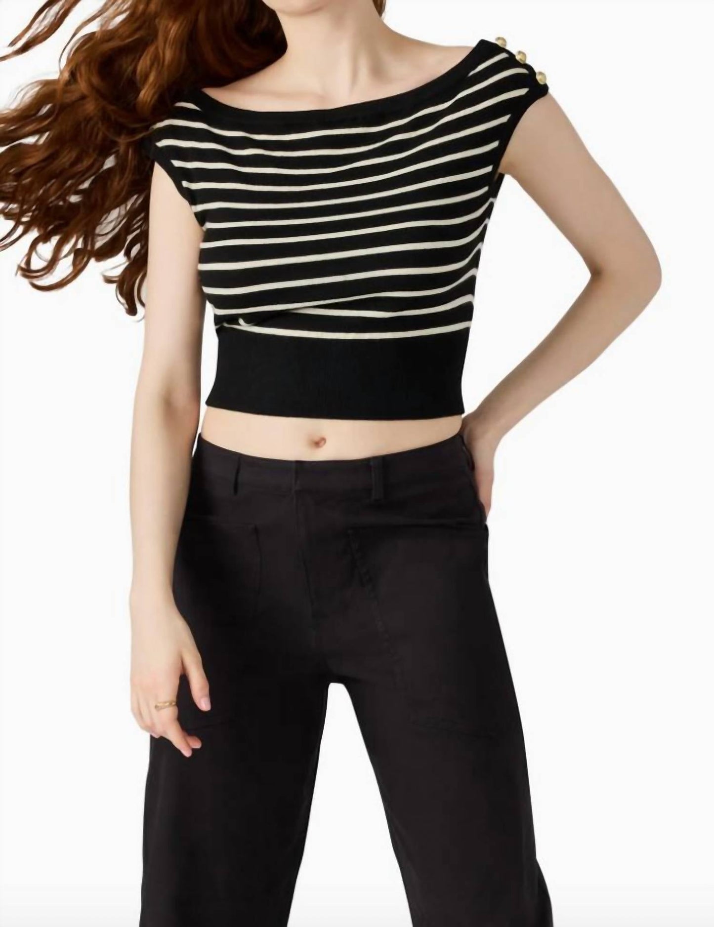 Steve Madden - Sorita Boat Neck Sweater