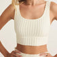Z Supply - Zoe Silky Rib Tank Bra