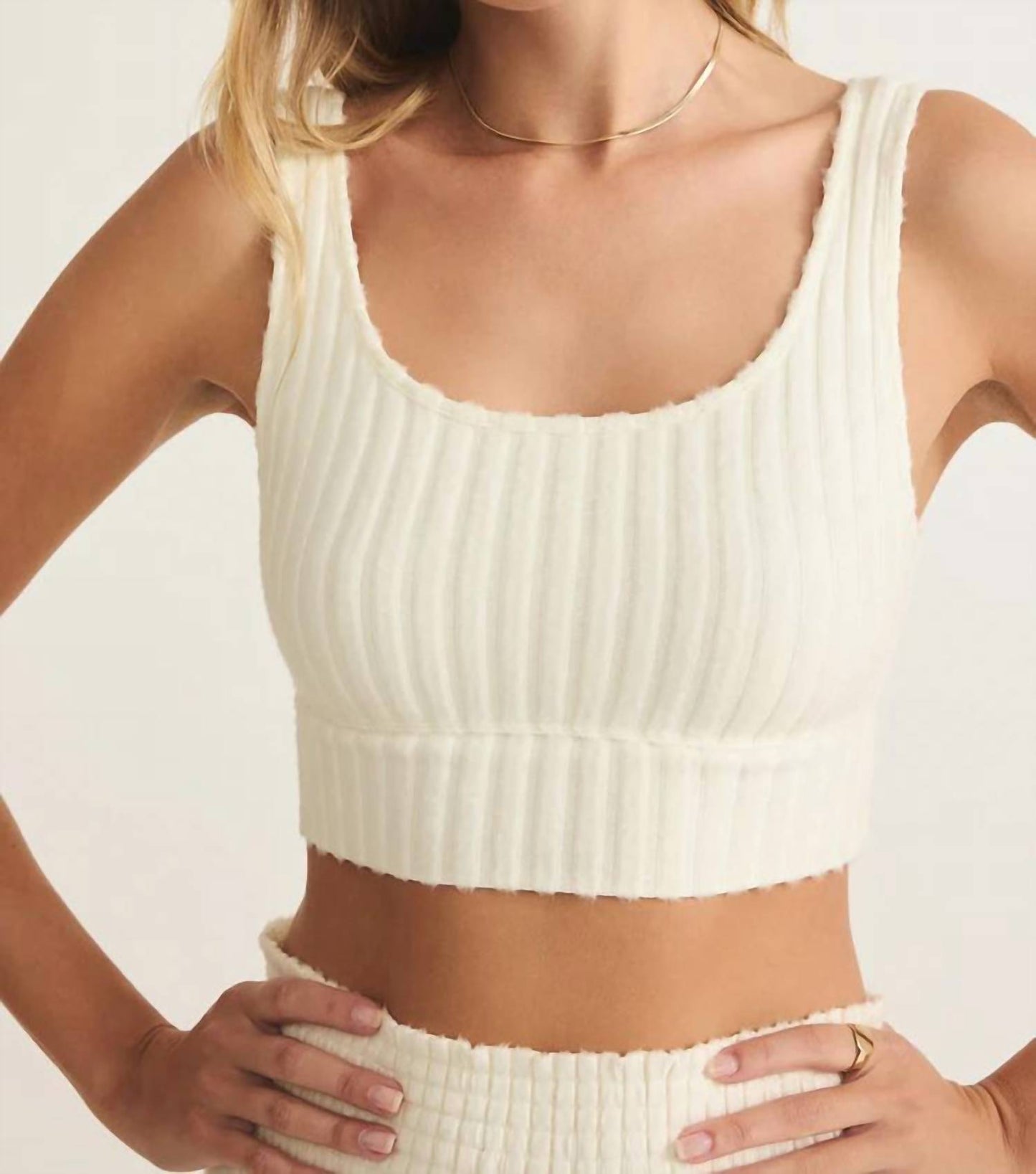 Z Supply - Zoe Silky Rib Tank Bra