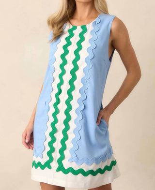 Entro - Margie Lux Mini Shift Dress