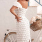 Hiddenbrand - LACE COMMUTER MID LENGTH DRESS