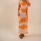 Care Tucker - Beatrice Sunset Swirling Wind Kaftan Dress