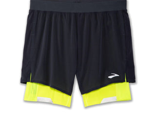 Brooks - Mens Run Visible 2-in-1 Training Short