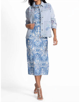 Johnny Was - WYNIFRED MESH MIDI DRESS