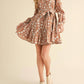 &Merci - Floral Embrodiered Mini Dress