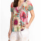 Johnny Was - JANIE FAVORITE V‑NECK PUFF SLEEVE TEE