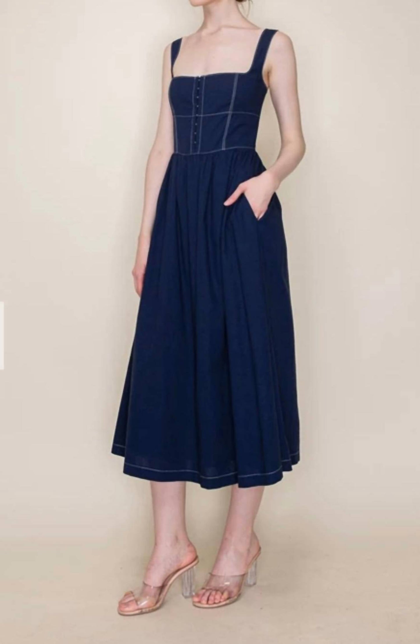 B.Right - Manhattan Midi Dress