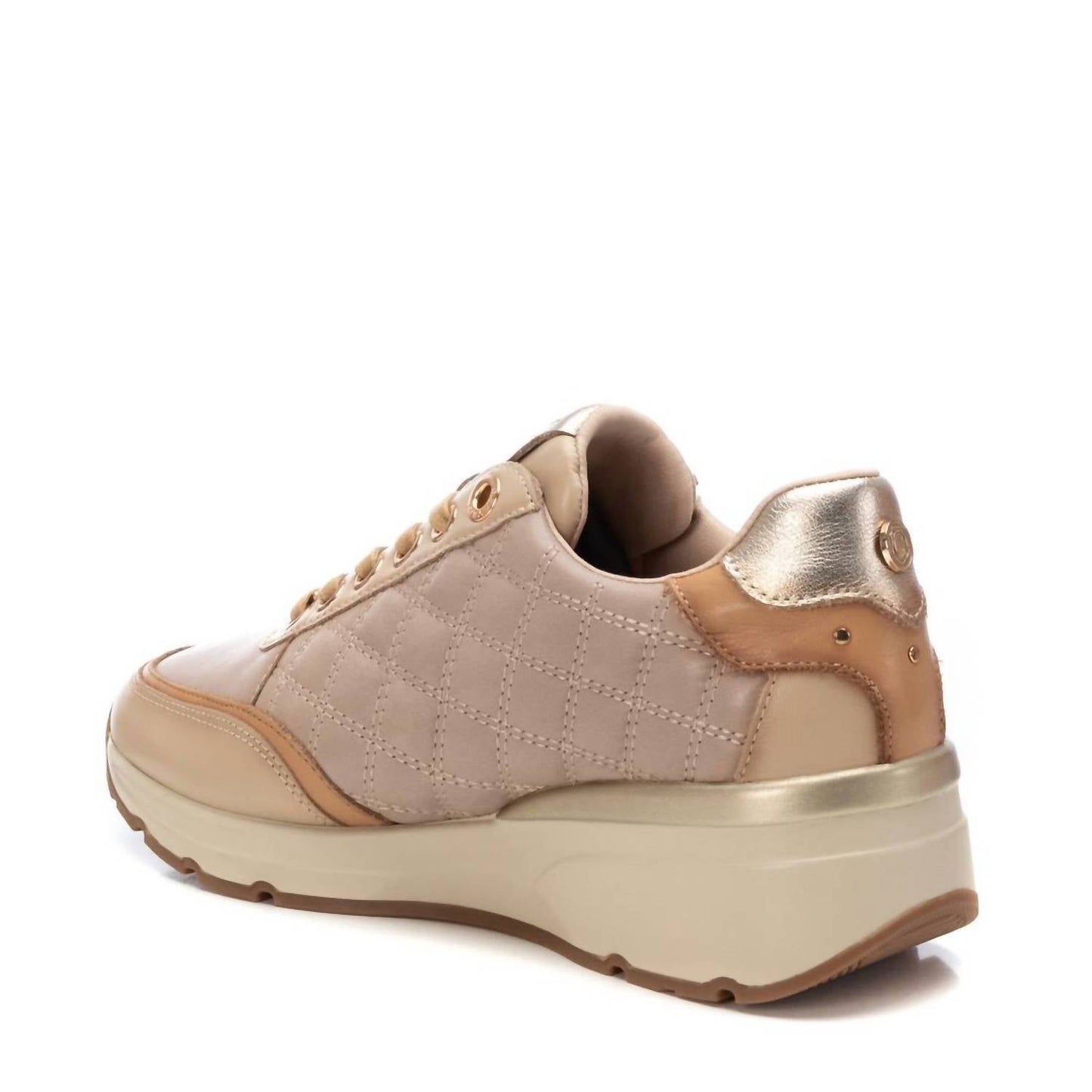 Xti - Women's Leather Trainer Sneakers