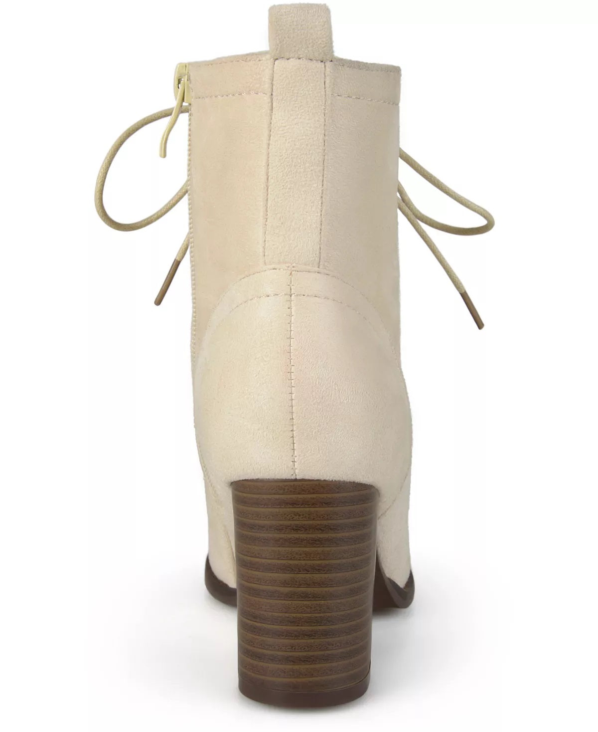 Journee Collection Women's Baylor Lace Up Bootie Brown Size 5.5 M