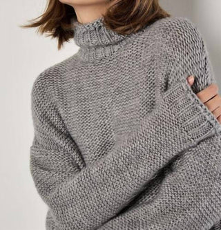 Apricot - Chunky Oversized Sweater