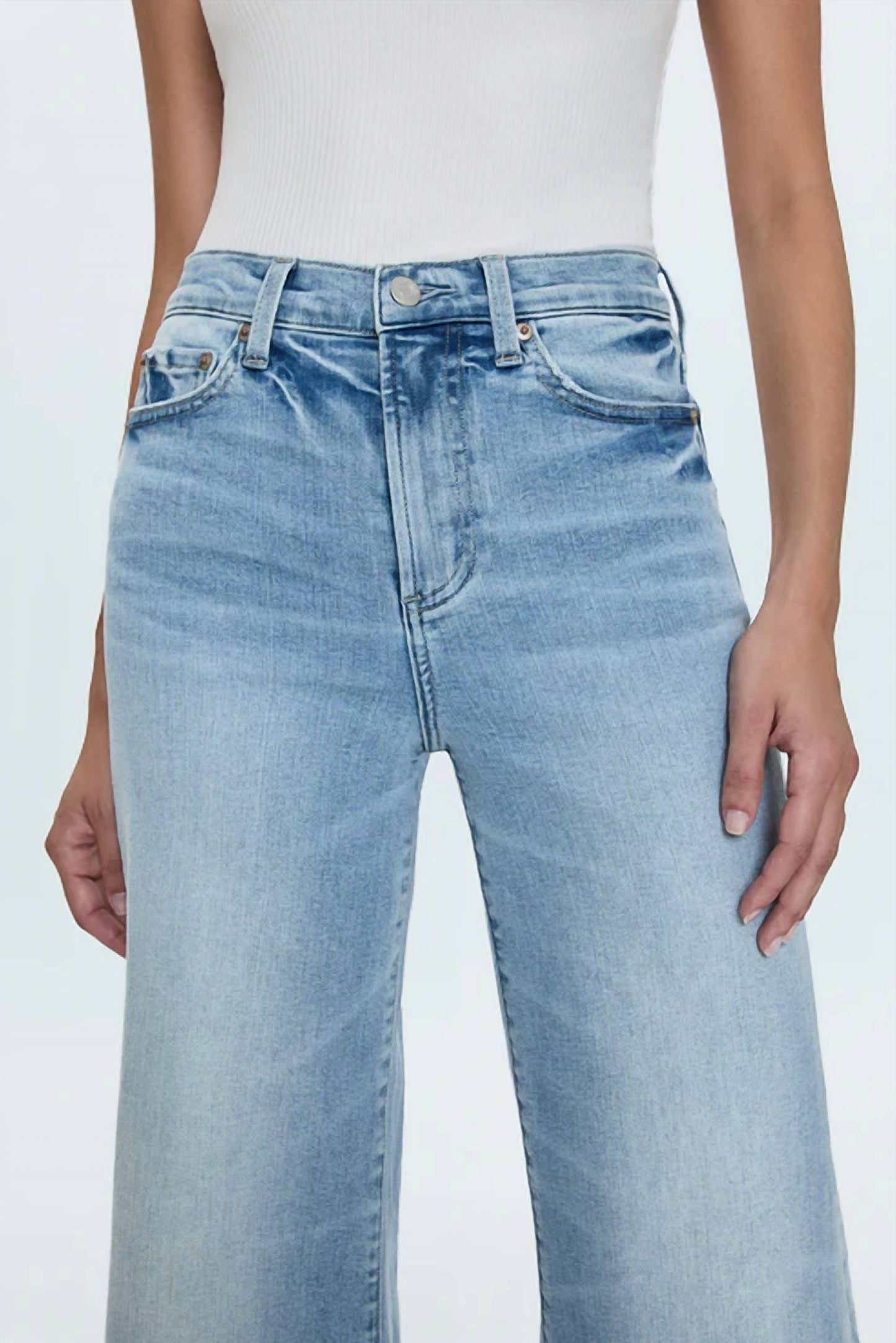 Pistola - IZZY MID RISE WIDE LEG CROP