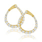 Sahira - Naomi Cz Large Earrings
