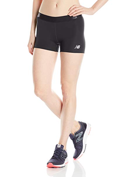 New Balance Women's Accelerate Hot Shorts Black Size X-Large
