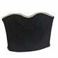 Generation Love - Crepe Crystal Bustier Top