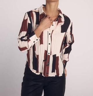 Bella Dahl - Pleated Button Down Shirt