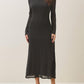 Able - Polka Dot Midi Dress