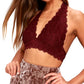 Free People - GALLOON LACE HALTER BRA