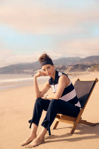 Frank Lyman - Embelished Zip up Tank Top