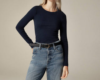 J.Crew - Perfect-fit Long-sleeve Crewneck T-shirt
