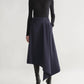 A.L.C. - Gael Melange Twill Midi Skirt