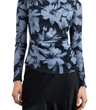 Rails - Joelle Floral Turtleneck