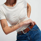 Nation Ltd - Alina Center Front Seamed Tee