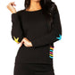 Angel Apparel - Star Crew Detail Top