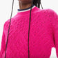 Mother - Mock Neck Jumper Crop Sweater