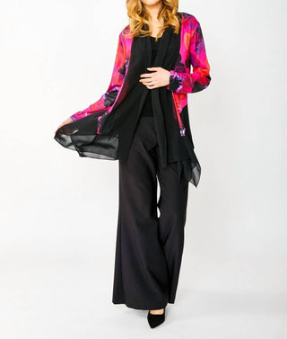 Frank Lyman - Floral Sheer Jacket