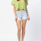 Judy Blue - Rainbow Thread Jean Shorts