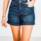 Judy Blue - Back Flap Pocket High Waisted Shorts