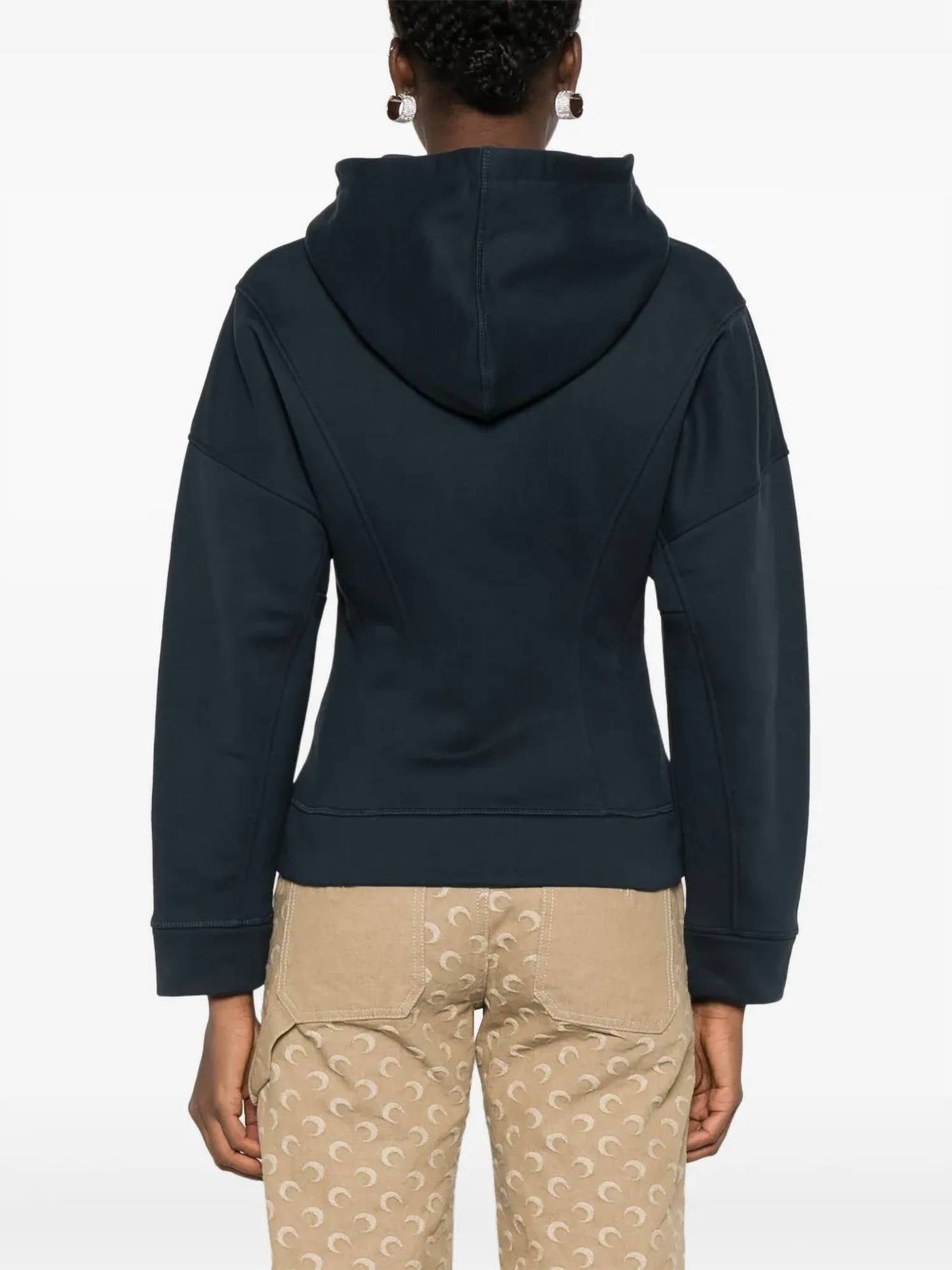 Ganni - Heavy Fleece Zip Hoodie