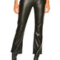 Pistola - Lennon Faux Leather Cropped Bootcut Pants