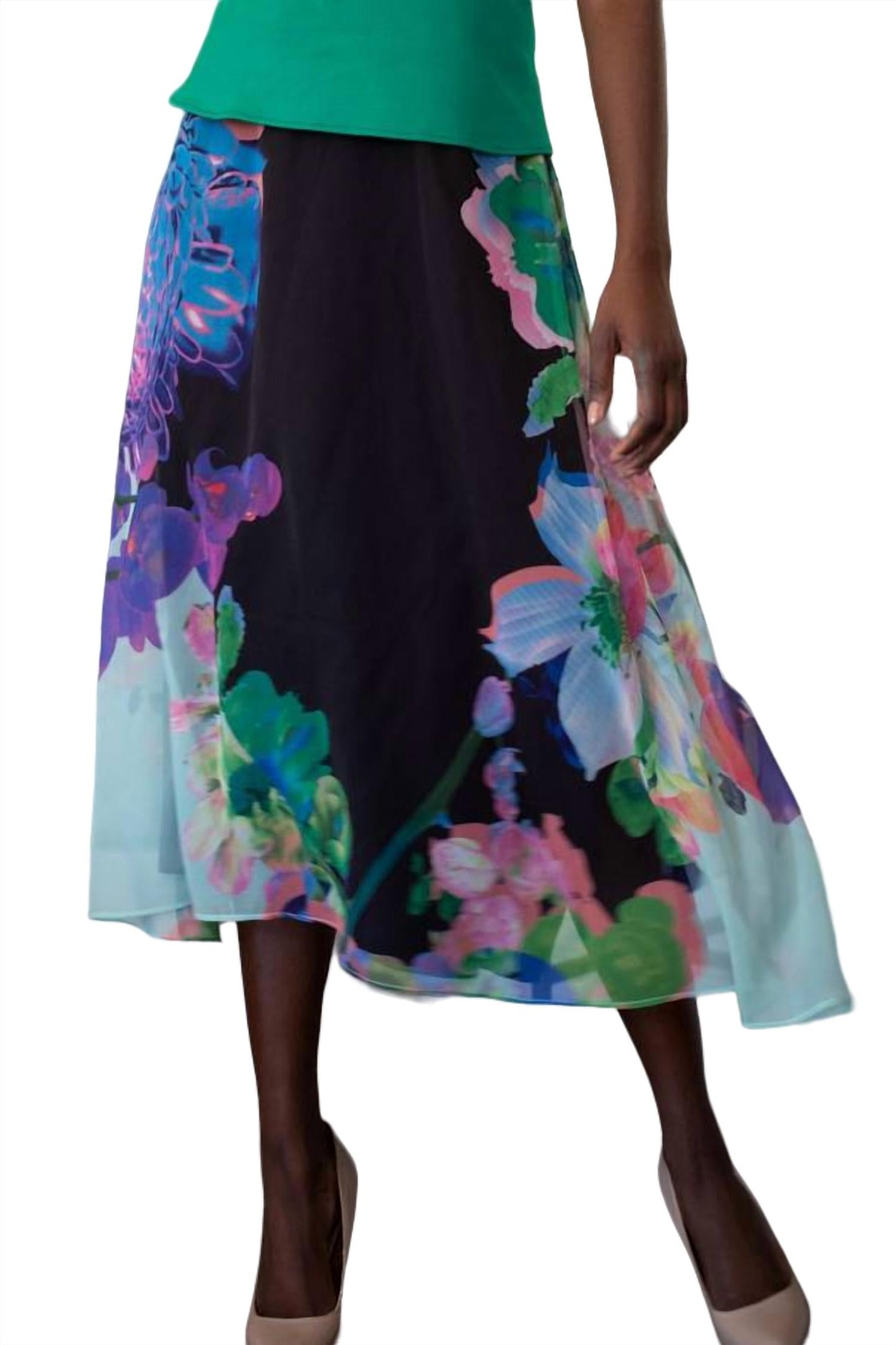 Eva Franco - Floral Midi Skirt