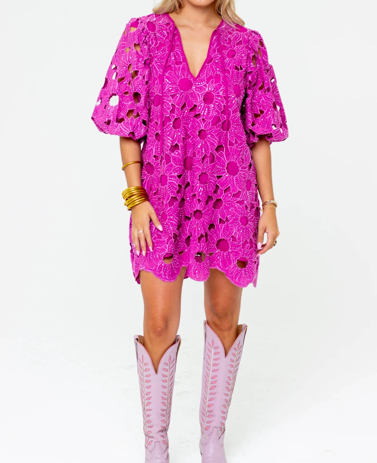 Buddylove - Deb Lace Mini Dress