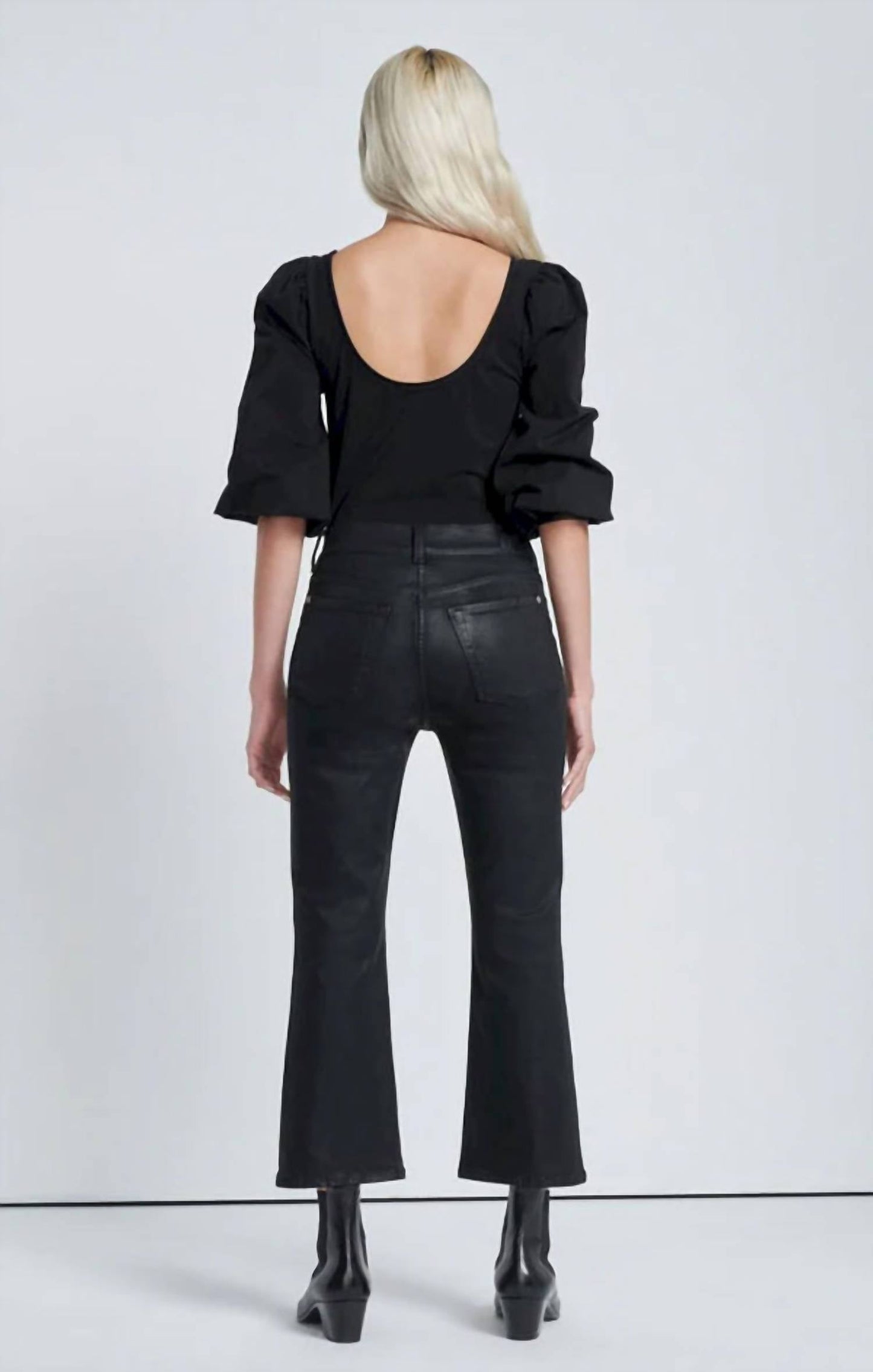 7 For All Mankind - High Waist Slim Kick Jeans