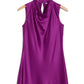 Veronica Beard - Maelle Draped Stretch Silk Mini Dress