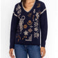 Johnny Was - JENAI WHIPSTITCH V-NECK PULLOVER
