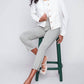 Charlie B - Button Front Linen Jacket