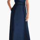 Alfred Sung - Off The Shoulder Satin Gown