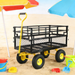 Wagon Cart Garden Cart Trucks Make Transporting Firewood Easier