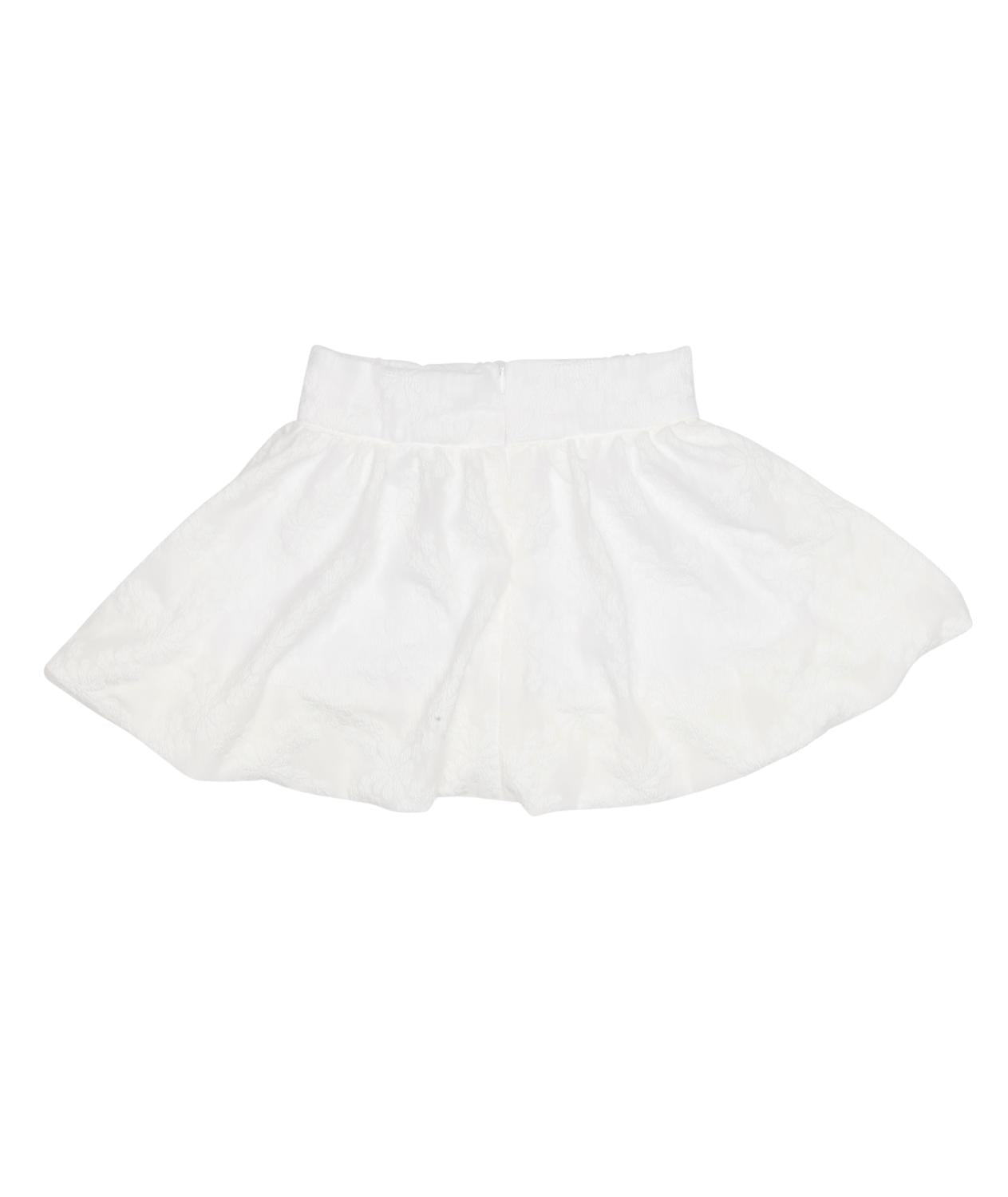 Flowers By Zoe - Girl's Estie Flower Embossed Bubble Skirt