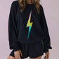 Chaser - Rainbow Gradient Bolt Sweater
