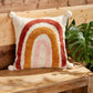 Mudpie - Tufted Rainbow Pom Pillow