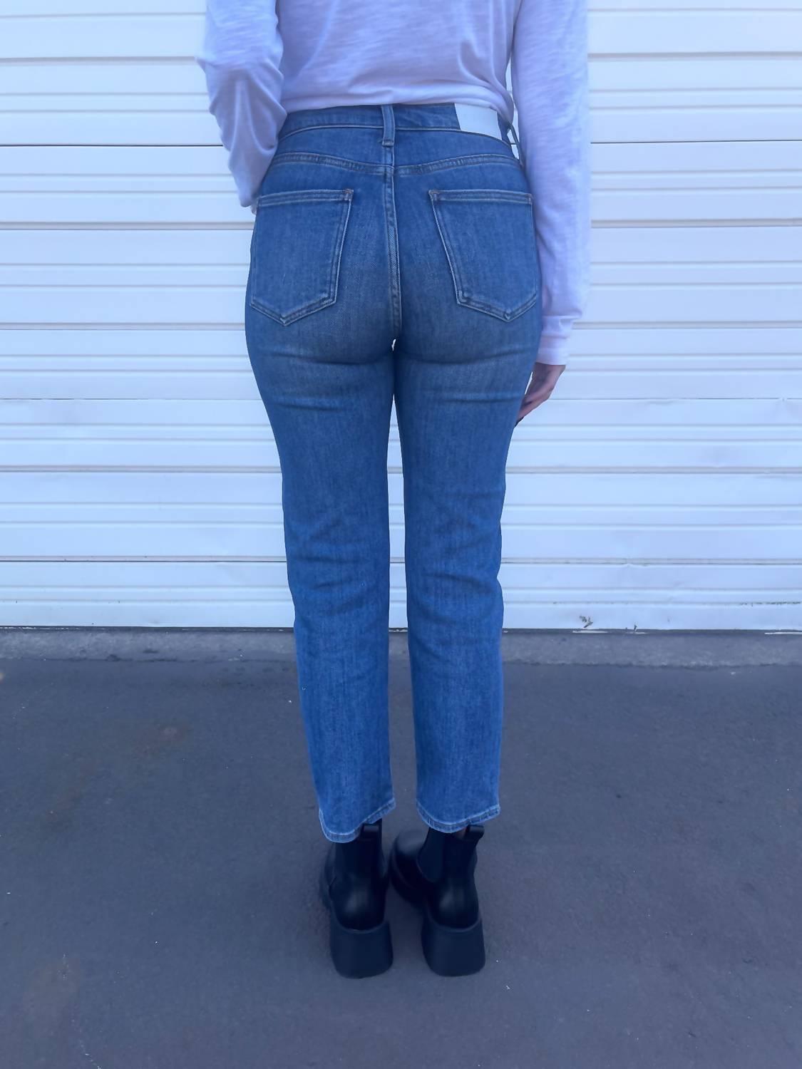Pistola - Wynter High Rise Cigarette Jeans Dark
