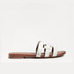 Sam Edelman - Women's Bay Leather Double E Logo Slide Sandal